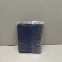 Premium 4 Pocket Zip Card Binder, Trading Card Binder for 320 Cards, Portable PU Card Collection Binder, Collector Card Album Folder for Game & Sports Cards, Navy Blue (4 Pocket - 10.2" x 7.5")