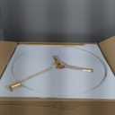 Crystal Chandeliers for Dining Room Light Fixture, Empire Style K9 Crystal Chandeliers for Entryway, 12 Lights Gold Luxury Lighting Fixtures for Living Room Stairway Bedroom Foyer Hallway