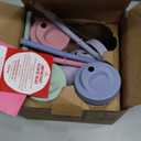 Elk and Friends Kids + Toddler Glass Cups | The Original 8oz Glass Mason Jar with Sleeves + Lids | Silicone Straws + Stopper | Smoothie Cup | Food Storage | Spill Resistant | Dishwasher Safe | 4 Pack (Sage/Blush/Lilac/MistyBlue)