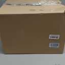 Donut Dog and Cat Bed, Luxurious Comfortable Faux Rabbit Fur Pet Beds, Soft Anti-Anxiety Calming Puppy Kitten Bed with Anti-Slip Bottom for Small Dogs & Cats(20", White)