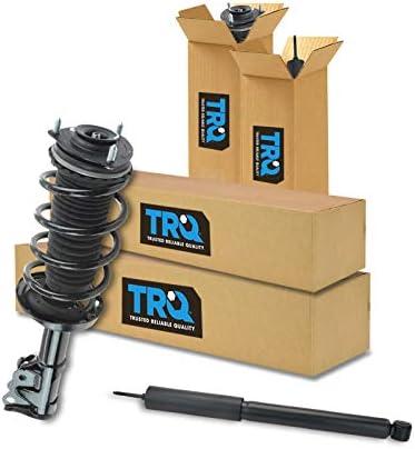 TRQ Front and Rear Complete Strut Assembly & Shock Absorber Kit Complete Strut & Coil Spring Assembly Compatible with 2006-2011 Honda Civic