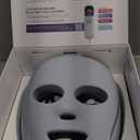 Shark CryoGlow LED Face Mask with Under-Eye Cooling, Anti-Ageing & Blemish Repair, Red & Blue LED, Infrared Light Therapy, USB-C, Remote Control, Storage Bag, Blue Frost, FW312