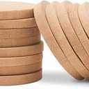 Wood Discs and Blank Tokens for Crafts, 3/4 x 1/8 inch Wooden Coins, Pack of 500 Unfinished Wood Circles, by Woodpeckers