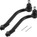 X AUTOHAUX 2pcs Front Outer Tie Rod End Links Suspension Steering Tie Rod End Kit ES800035 ES800055 for Hyundai Santa Fe 2007-2012 for Kia Sorento 2011-2013 for Hyundai Veracruz