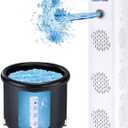 GFYYBKJ Cold Plunge Filter, Upgrade-3 Filter Boxes, 500 GPH Cold Pod Ice Bath Tub Filter, Ice Bath & Cold Plunge Accessories, Reusable Ice Bath Tub Filter, Ice Bath Water Cleaner
