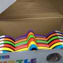 JOYIN Turtle Balance Stepping Stones, 6 Pcs Kids Turtle Jumping Stones Steps Stones Up to 265 Ibs, Toddler Obstacle Course Coordination Game Toys for Ages 3 Years and UP Indoor or Outdoor Play