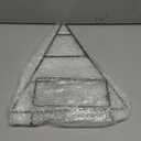 16 Inch Ornament Display Stand Metal Xmas Decorative Tabletop Ornament Christmas Tree Shaped Display Stand Holder Hooks Farmhouse Christmas Tree for Xmas Balls Decorations Hanging (Black)