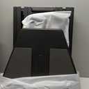 Pilates Board,Multifunctional Rebound Abdominal Board,Foldable Pilates Reformer Set, Ab Core Trainer Machine,Ab Exercise Board,Abs Workout Equipment for Women Home Gym Equipment (Black)