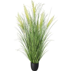 5ft/59in Artificial Plants Outdoor Indoor,Fake Onion Grass In Pot