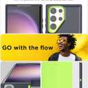 6 x AICase Magnetic Case for Samsung Galaxy S23 Ultra,Support Magnetic Car Mount Heavy Duty 2-Layer Pocket-Friendly Durable Military Grade Protection Shockproof/DropProof Protective Cover for S23 Ultra_7 (Space Grey with Glass Protector_Magsafe Function)