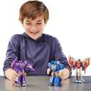 Transformers Decepticon Commander 3-Pack of 5-Inch Robot Action Figures for Boys and Girls, Starscream, Shockwave & Soundwave, Interactive Toys for Kids Ages 6 and Up