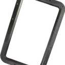 JR Products 11021 Black RV Deluxe Entry Door Window Frame