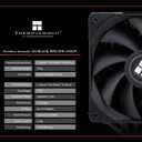 Thermalrlght Peerless Assassin 120 Black CPU Air Cooler, 6 Heat Pipes,Dual 120mm TL-C12B PWM Fan, Aluminium Heatsink Cover, AGHP 4.0 Technology, for AMD AM4 AM5/Intel LGA 1700/115X/1851/1200/2066/2011