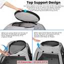 Tenrai Portable Cat Playpen, Trapezoidal Design for Better Standing, Foldable Pet Tent for Indoor and Outdoor Use of Kitten and Puppy, Dog Play Enclosure, Cat Houses & Condos