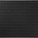 Silicone Dish Drying Mat for Multiple Usage,Easy clean,Eco-friendly,Heat-resistant Silicone Mat for Kitchen Counter or Sink,Refrigerator or drawer liner Black L 16 inches x 12 inches