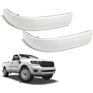 1Pair Upgraded Roof Molding Compatible with for Ford Ranger 1998-2011 Roof Molding Left Driver & Right Passenger Set 2PCS (White)