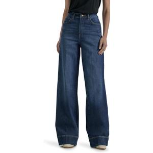 Lee Women's Legendary High Rise Trouser Jean (Blue)