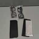 Rayzzol Oversized Reading Glasses for Women – Blue Light Blocking Readers, Bold Square Frame, Clear Lens, Spring Hinge