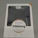 Slim Case for iPad Air 11 Inch M3/M2 (2025 7th/2024 6th), 10.9 Inch 5th Gen 2022/4th Generation 2020 with Pencil Holder, Auto Wake-Sleep, Multi-Angle Stand Clear Cute Acrylic Smart Cover (Black)