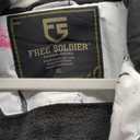 FREE SOLDIER Women's Waterproof Ski Snow Jacket Fleece Lined Warm Winter Rain Jacket with Hood Fully Taped Seams (X-Large, Floral Print)