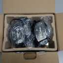 Amazon Basics Stereo 2.0 Speakers for PC or Laptop with Volume Control, 3.5mm Aux Input, USB-Powered, 1 Pair, Black