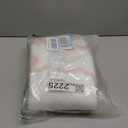 Pink Scalloped Bow Bathroom Rug - 20x32 Inch Cute Coquette & Preppy Bath Mat for Apartment, Vanity & Dorm, Soft Plush Microfiber Mat, Non-Slip & Washable (White and Pink)