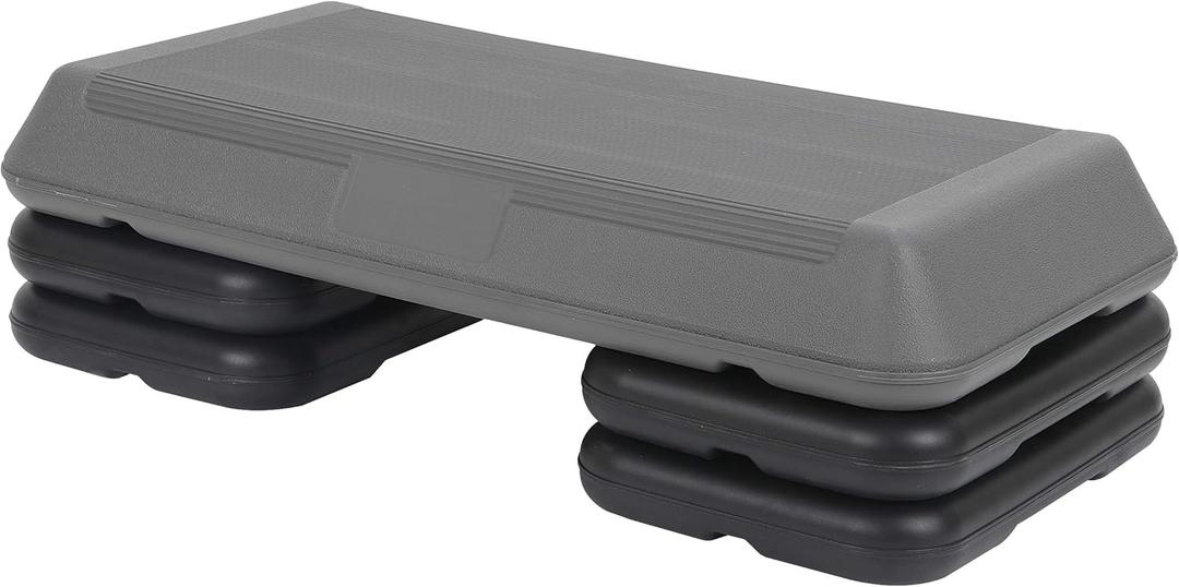 HomGarden 28.15" & 43" Adjustable Workout Aerobic Stepper in Fitness & Exercise Step Platform Trainer Stepper