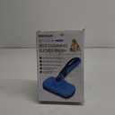 Swihauk Self Cleaning Slicker Brush - Skin Friendly Deshedding Grooming Tool for Dogs & Cats, Suitable for Shedding & Haired Pets, with Pet Supplies Accessories, Blue