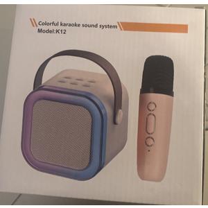 Kids Karaoke Microphone Machine Toy, 3-12 - Color Pink , Beige KGB