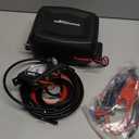 maXpeedingrods On Board Air Compressor System Universal Air Spring Compressor Kit with Gauge Air Line T Fittings for Trucks Vans (Black)