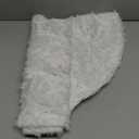 Sattiyrch Faux Fur Christmas Tree Skirt 36",White Xmas Decorations for 6ft Christmas Tree (White, 36in)