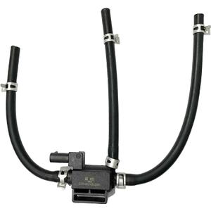 Turbocharger Boost Solenoid Valve with Pipe CJ5Z-9K378-B CJ5Z-9K378-A 667-111, Compatible with 2013-2016 Ford Escape Fusion Fiesta Transit Connect Van 1.6L Turbo