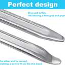 2 Pack 24 Inch Tire Spoons Iron,Heavy Duty Tire Changing Tool Tire Levers Bar,for Cars,Motorcycles,Dirtbike,Lawn Mower Tire Spoon (24 inch)