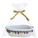 YELLOW LOTUS Large Gift Baskets Empty To Fill - 14 Cute Christmas Gift Baskets Empty for Women, Men, Graduation, Baby Toy Storage Boho Nursery Decor, White