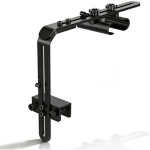 hygger Universal Aquarium Light Riser, Aluminium Adjustable Height/Front-to-Back Fish Tank Light Stand Mounting Bracket Aquarium Lamp Holder Fits 957 978 999 918 075 016