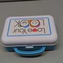 Melissa & Doug Love Your Look Pretend Makeup Kit (16 pcs)  Kids Vanity Set with Realistic Accessories, Mess-Free Fake Makeup for Girls, Dress-Up & Imaginative Play Toy, Ages 3++