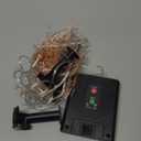 2-Pack 200 LED Solar Fairy Lights Outdoor, Upgraded Oversize Lamp Beads & Super Bright Solar String Lights Outoor, 8 Modes Solar Lights for Garden Patio Decorations