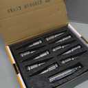 DYNOFIT 12mmx1.5 Wheel Spike Lug Nuts, 20 x M12x1.5 Lug Nut, 3.35 inch Tall Closed End Nuts with 1 Socket Key Compatible with Acura Honda Chevy Hyundai Toyota Lexus Mitsubishi(Chrome)