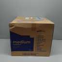 downluxe Chair Cushions for Dining Chairs, Waterproof Kitchen Chair Pads, Non-Slip Dining Seat Cushion with Ties, 17" x 16" x 2.5", Black, 6 Pack