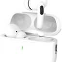 A7 Pro Wireless Bluetooth Headphones, Bluetooth 5.3 with 4 HD Mic, 48H HiFi Stereo, Sports Noise Cancellation, Wireless Earbuds, Touch Control In Ear Earbuds for iPhone/iOS/Android