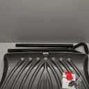 Suncast 27 Steel Core Snow Pusher with Galvanized Wear Strip, D-Grip Handle, Heavy-Duty Snow Removal Tool for Effortless Clearing