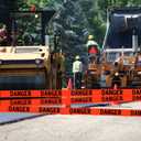 Red Danger Tape 6 Pack, 3 inch x 1000 feet Halloween Decorations Red with a Bold Black Print for High Visibility, Strongest Tape, Weatherproof Resistant Tear Resistant Design