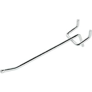 Pegboard Hooks,50-Pack,4 Inch L Shape Small Galvanized Pegboard Hooks Suitable for 1/8 and 1/4 inch pegboard,Metal Pegboard Hooks for Garage,Office,Kitchen,Store