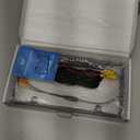 GLK License Plate Backup Camera HD Front Rear View Reverse Camera with 7 LED Night Vision 170 Degree Viewing Angle, Waterproof, for Cars