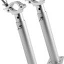 Adjustable LED Screen Support Clamp, 2-Pack Aluminum Alloy Extendable Mount 3050cm, Compatible with F32/F34/F33 Truss & 4052mm Tubes, Quick-Install Bracket for Stage Events Exhibitions