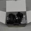 DJ Headphones Over Ear Headphones Studio Monitor & Mixing DJ Stereo Headsets with 50mm Neodymium Drivers and 1/4 to 3.5mm Jack for AMP Computer Recording Podcast Keyboard Guitar Laptop (Black)