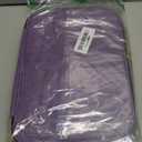 Sewing Organizer Bag - 11.5"x8"x6" Double-Layer Sewing Box with Storage for Scissors, Thread, Pins, Needles, Clips (Purple)