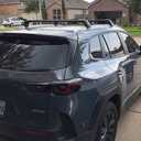 2PCS Roof Rack Crossbar Cross Bar Fit for KIA Telluride 2026 2027 with Flush Rails, Aluminum Lockable Luggage Cargo Carrier Roof Rack Rails, Black