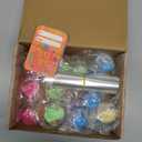 JOYIN 30 PCS Valentine's Day Sensory Stress Balls with Cards, Fidget Anxiety Relief for Adult, Valentine's Party Favors, Gift Exchange Rewards