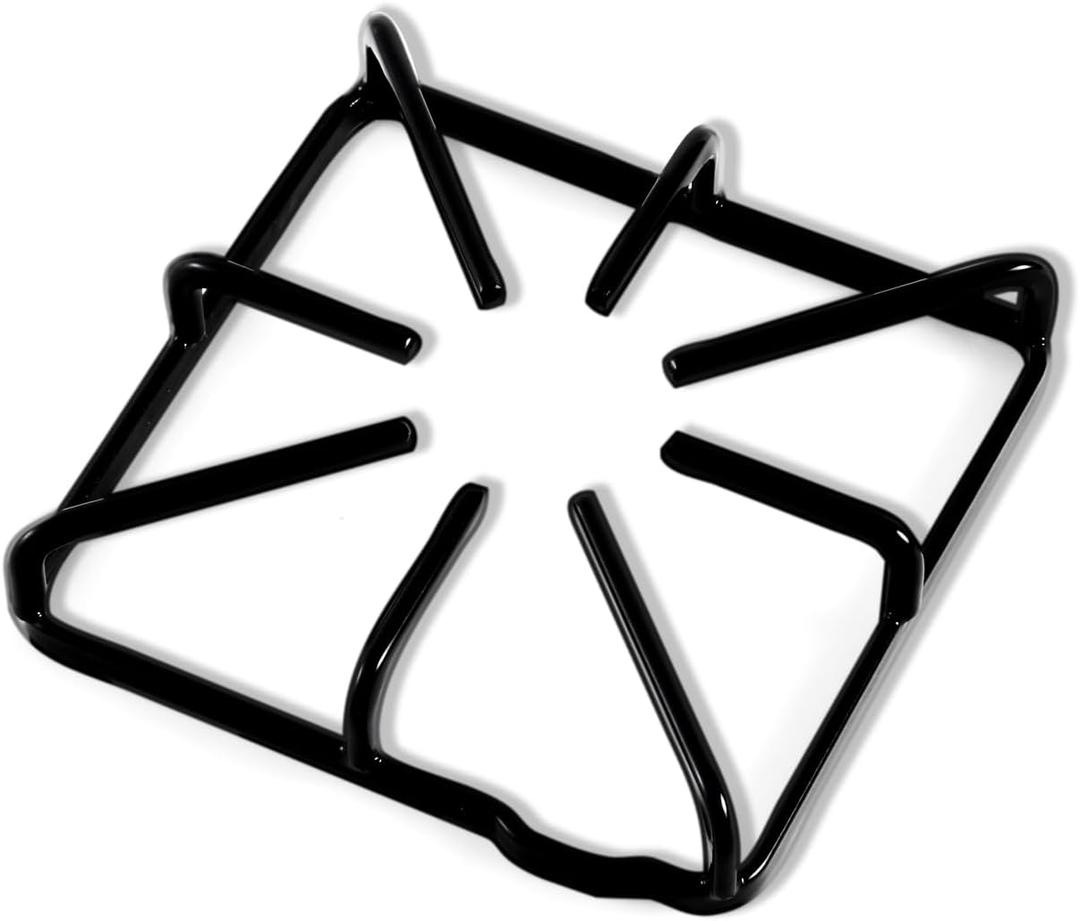 Allstare WB31K10016 WB31K10015 Grate Replacement Parts For GE Burner Grate Kenmore Hotpoint Stove Parts General Electric Gas Range Parts Stove Surface Top Grate Metal Steel Rack 1 Pack (8.75'' x 8.75'' WB31K10016)